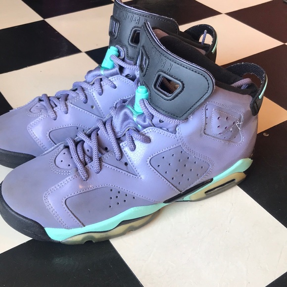 air jordan 6 retro gg iron purple